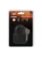 Замок Fuaro (Фуаро) навесной PL-WEATHER-1560 Black 4 fin key ( PL-15-60) диск. /блистер