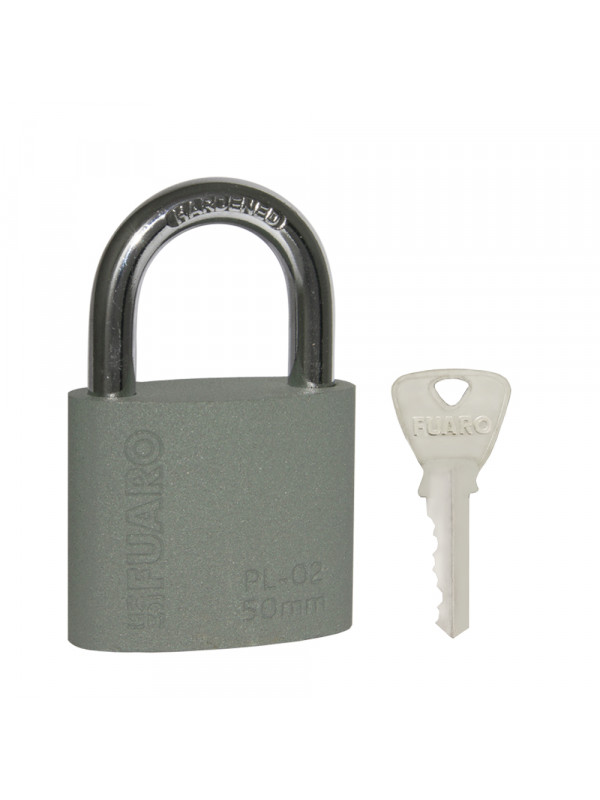 Замок Fuaro (Фуаро) навесной PL-PROTEC-0250 3key (PL-02-50) англ. /блистер