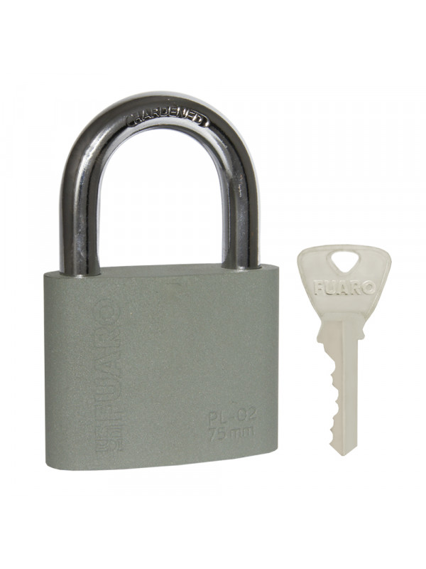 Замок Fuaro (Фуаро) навесной PL-PROTEC-0275 3key (PL-02-75) англ. /блистер