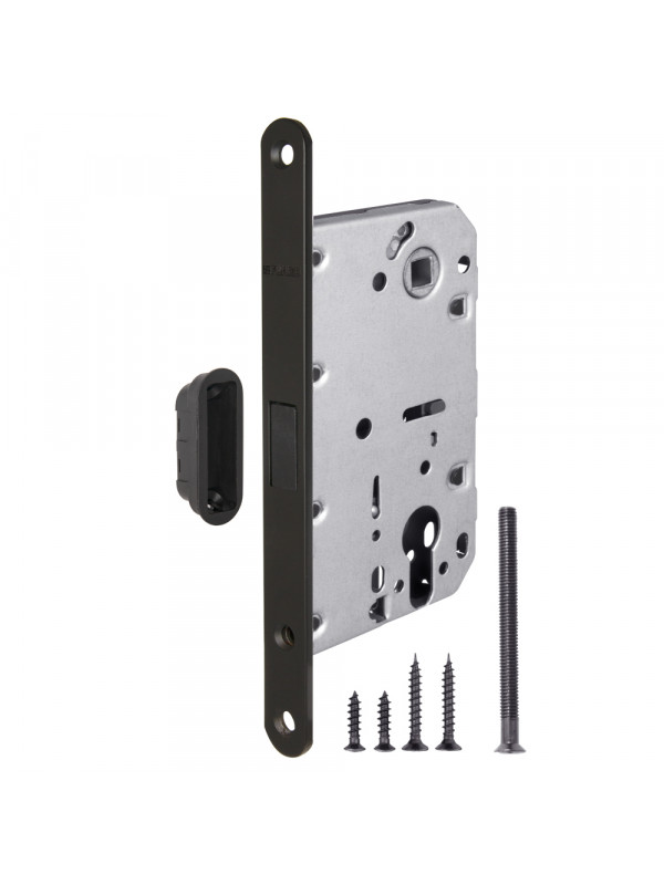 Корпус Fuaro (Фуаро) врезного замка MAGNM85C-50 (M85C-50) BL черный