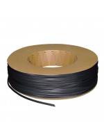 Уплотнитель Fuaro (Фуаро) самоклеящийся ADH/PPU-15x10mm, (ППУ 15х10 мм) BLACK черный 500m