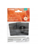 Ручка Fuaro (Фуаро) поворотная BK6.K.DM51 (BK6 DM) BL-24 черный