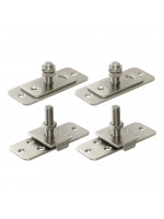 Комплект Armadillo (Армадилло) монтажных пластин SLD.Comfort-PRO/telescope.static door plates