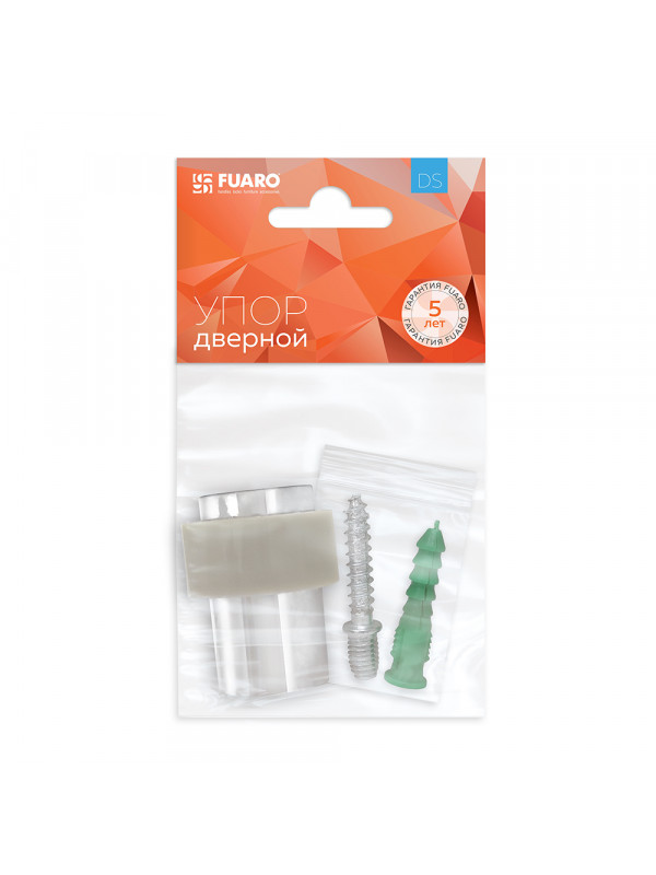 Упор Fuaro (Фуаро) дверной напольный STOPPER/14 (DS-14) CP-8 хром