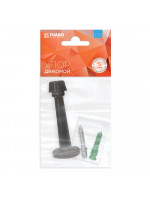 Упор Fuaro (Фуаро) дверной настенный STOPPER/15 (DS-15) BL-24 черный
