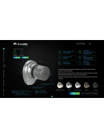 Электронный Armadillo (Армадилло) замок ROTATOR EL.RT01.01 СP хром