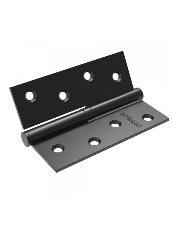 Петля Fuaro (Фуаро) съемная IN4430SL-BL BL левая (413/BL-4 100x75x2,5) черный матовый БЛИСТЕР