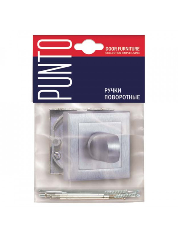 Ручка Punto (Пунто) поворотная BK6.K.QL52 (BK6 QL) SSC-16 сатинированный хром