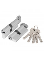 Цилиндровый Ajax (Аякс) механизм (AZ202/80) AZ2002Knob80 (30+10+40) CP хром