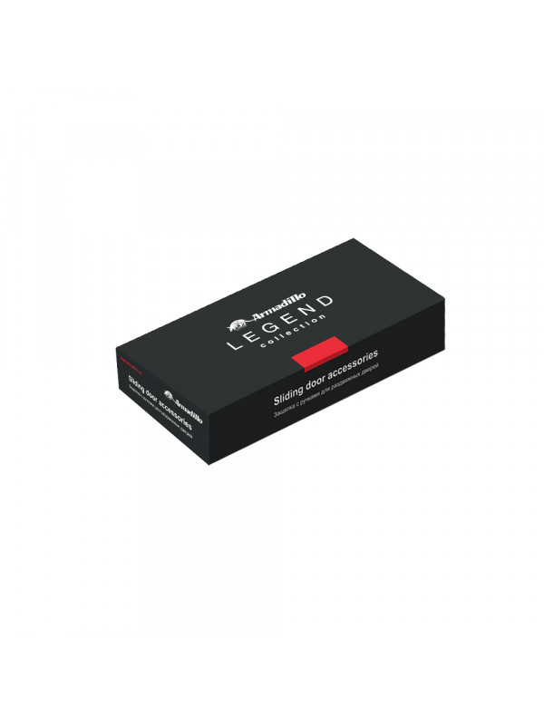 Ручка Armadillo (Армадилло) для раздвижных дверей SH010-BL-26 Черный