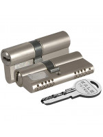 Цилиндровый Kale kilit (Кале килит) механизм 164 OBS SNE/90 (40+10+40) mm никель 5 кл. new