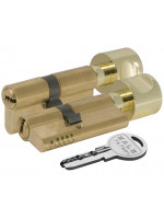 Цилиндровый механизм Kale kilit (Кале килит) с вертушкой 164 OBS SCE/80 (30+10+40) mm латунь 5 кл. new