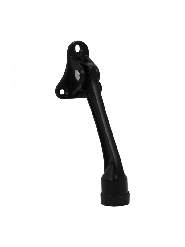 Упор Fuaro (Фуаро) дверной напольный STOPPER-100 BL (черный) козья ножка