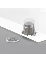 Упор Armadillo (Армадилло) дверной скрытый STELS TR Прозрачный