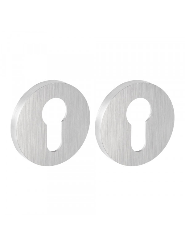 Накладка Fuaro (Фуаро) на цилиндр ET.R.SLR52 SSC-16 сатинированный хром