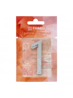 Цифра Fuaro (Фуаро) "1" самоклеящаяся ABS (50х37) (FUARO) CP хром