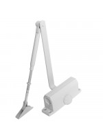 Доводчик Ajax (Аякс) дверной DCTR15-60 (TDR-60) 15-60кг WH белый