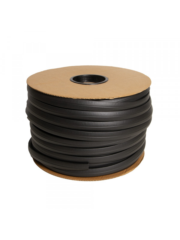 Уплотнитель Fuaro (Фуаро) без клеевой основы WADH/D-12x10mm, BLACK черный 150 m